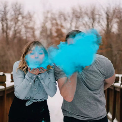 10 Gender Reveal Color Packets