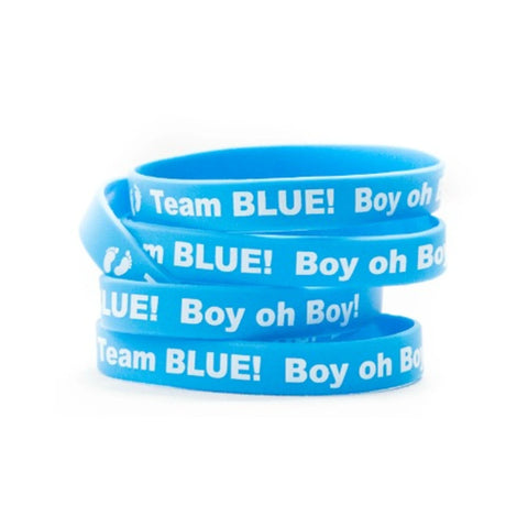 Gender Reveal Party Bracelets (12 Pack)