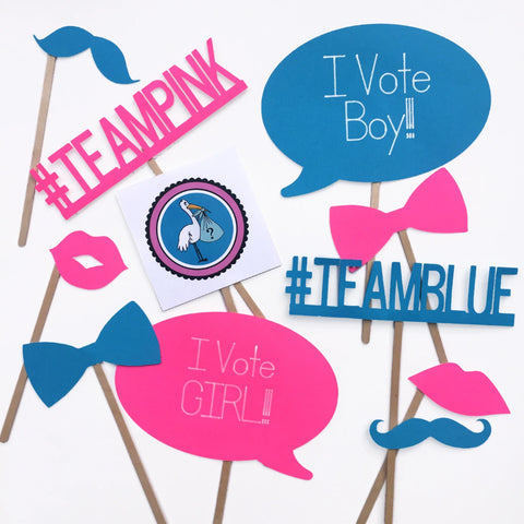 Gender Reveal Party Decorating Kit