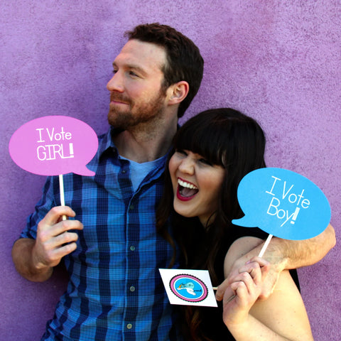 Gender Reveal Party Decorating Kit
