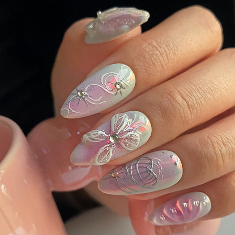 Butterfly DreamCarefully designed pure handmade press-on gel nails