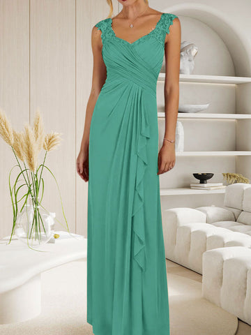 Champagne A-Line Sweetheart Neckline Pleated Mesh Dress
