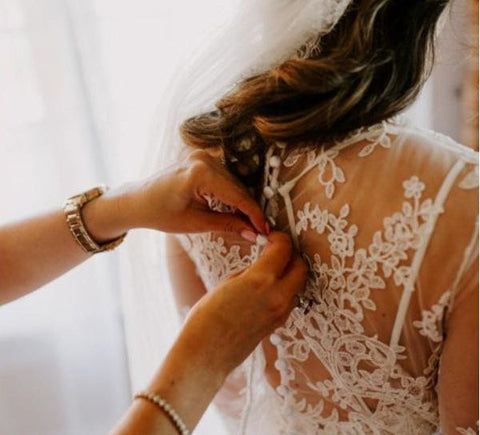Rustic Bohemian Lace Illusion Neckline Long Sleeves Wedding Dresses