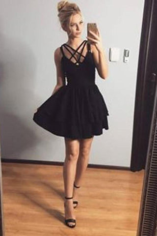 Sweetheart Pleats Cheap Homecoming Dress, Short Prom Dress, Party Dresses