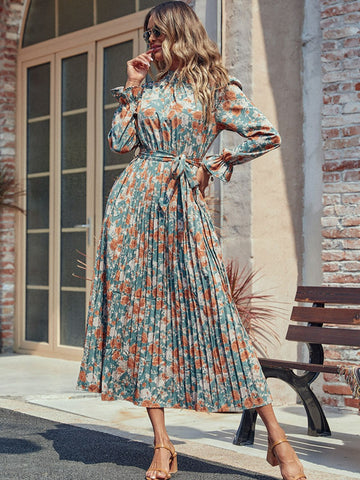 PMidi Langärmliges Kleid