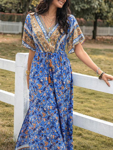 Boho Farm Girl Maxikleid