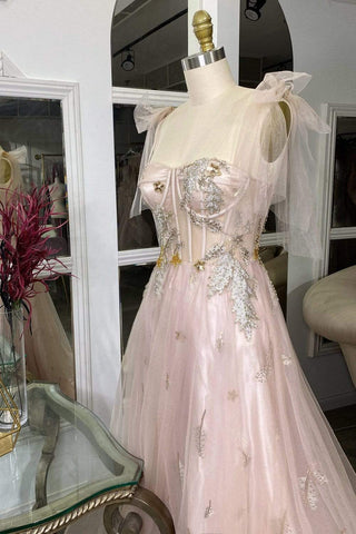 Sweetheart A-Line Simple Prom Dress