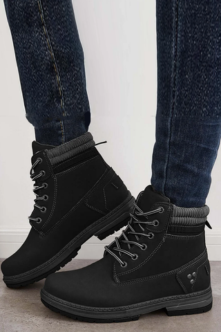 Classic Non Slip Ankle Work Boots Waterproof Hiking Combat Boots