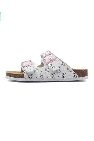 Printed Buckle Birkenstock Sandals
