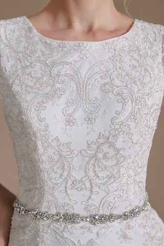 Cap Sleeves Mermaid Lace Wedding Dress Long Online