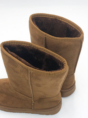 Slip On Fluffy Snow Boots