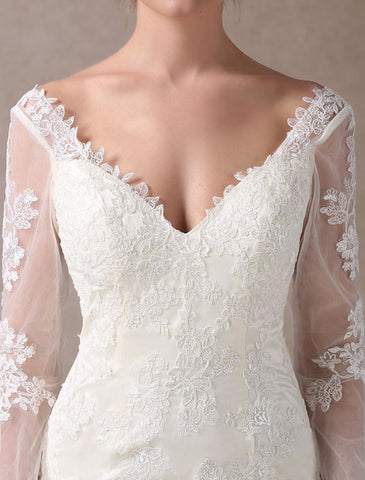 Boho Wedding Dresses Short Sheath Beach Bridal Dress Bell Sleeve Lace Applique V Neck Knee Length Summer Wedding Gowns Exclusive