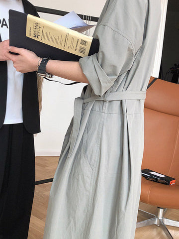 Original Empire Elasticity Wide Leg Jumpsuits