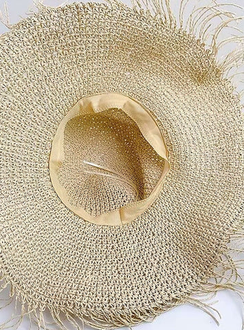 Woven Straw Fisherman Hat