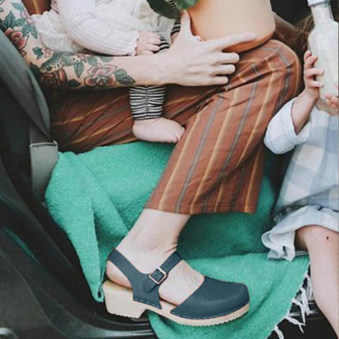 Summer Women Wedge Sandals Female Platform Boots Mid Heel Sandal Back Strap Casual Shoes Ladies Sandals Womens Shoes Plus Size