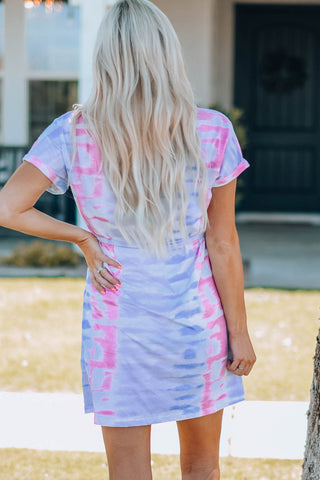 Damen Mom &amp; Me Dress Tie-Dye Sommerkleid