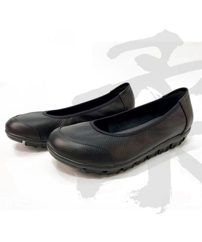 Schöne Bequeme Flache Schuhe Für Frauen Rose Rindsleder