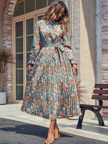 PMidi Langärmliges Kleid