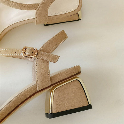 Betty Floral Ankle Strap Sandals
