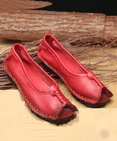 Bequeme Mulberry Splicing Flats Schuhe