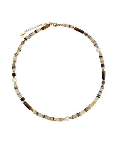 Original Design Pearl Natural Stone Bead Necklace
