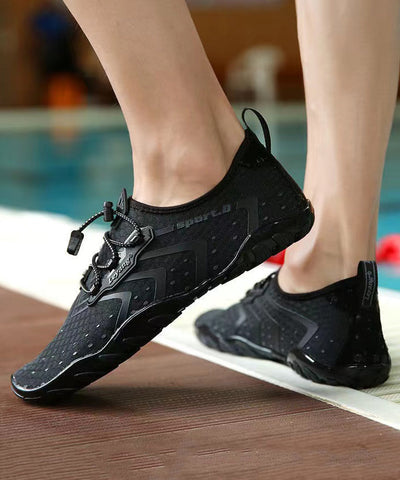 Lässige, weiche, atmungsaktive Mesh-Sportschuhe in Cyan