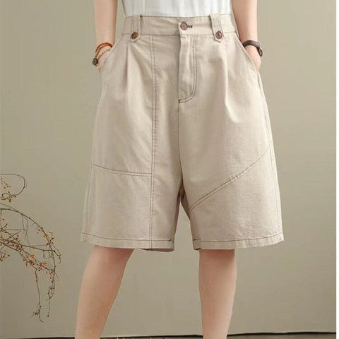 Women Summer Casual Minimalist Loose Shorts