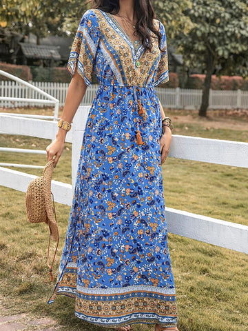 Boho Farm Girl Maxikleid