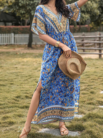 Boho Farm Girl Maxikleid