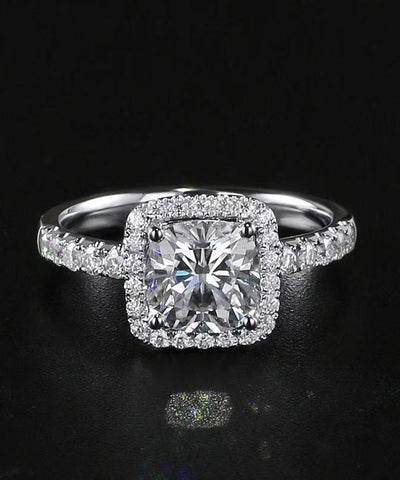 Modern Silk Stainless Steel Zircon Rings