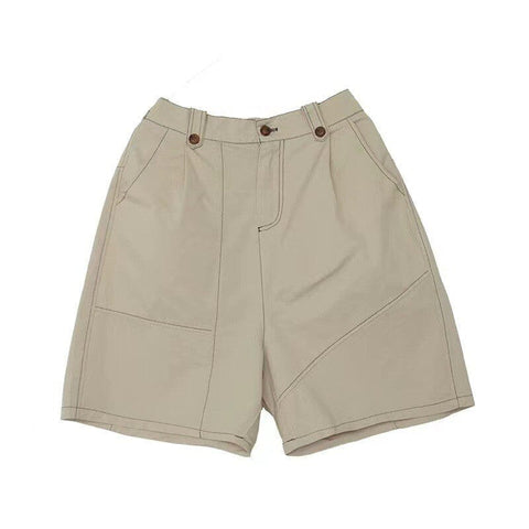 Women Summer Casual Minimalist Loose Shorts