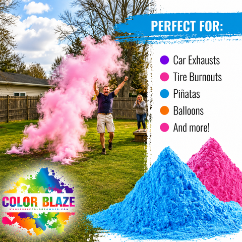 5lb Gender Reveal Color Powder (1 - 5lb Bag)