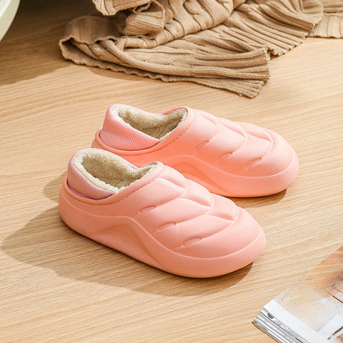 Winter Wool Liner Indoor Warm Solid Shoes
