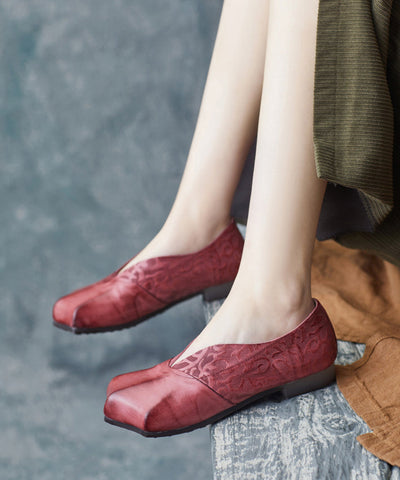 Lässige gelbe Splicing Flats Flache Schuhe für Damen