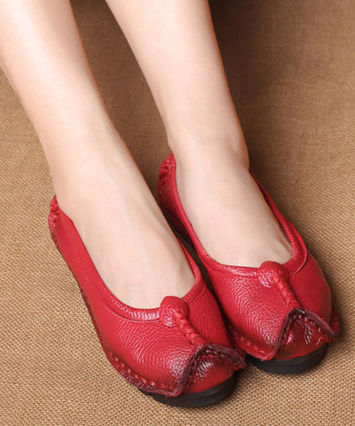 Bequeme Mulberry Splicing Flats Schuhe