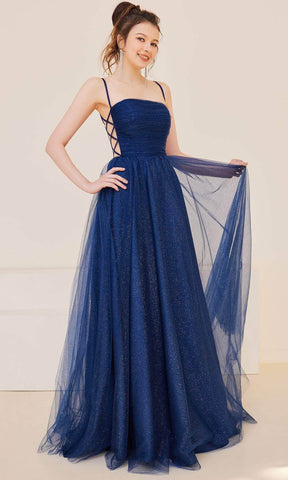 Ruched Bodice Prom Gown