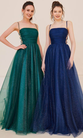 Ruched Bodice Prom Gown