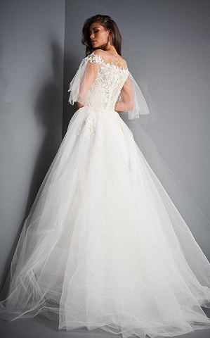 Long A-line Wedding Dress JB