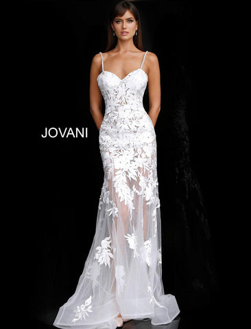 Long Fitted Wedding Dress