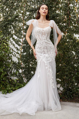 Lace Corset Wedding Mermaid Gown
