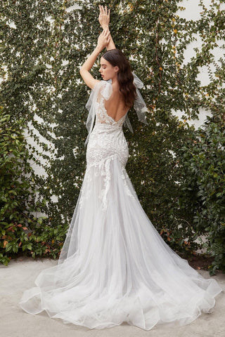 Lace Corset Wedding Mermaid Gown