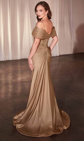 Ruched Waist Mermaid Prom Dress