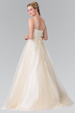 Long A-line Wedding Dress