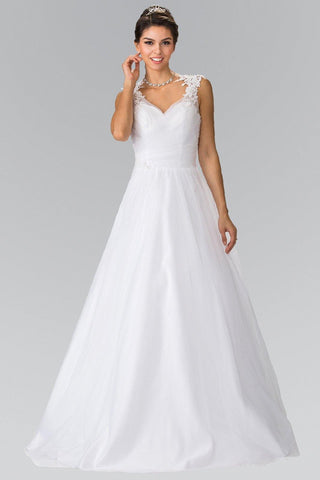Long A-line Wedding Dress