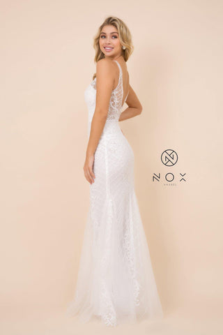 Long Formal Sleeveless Mermaid Prom Dress