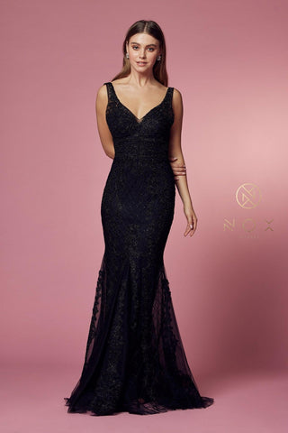 Long Formal Sleeveless Mermaid Prom Dress