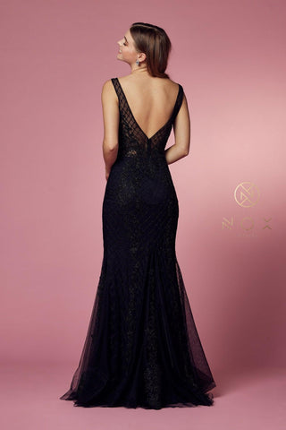 Long Formal Sleeveless Mermaid Prom Dress