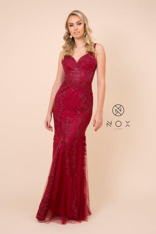 Long Formal Sleeveless Mermaid Prom Dress