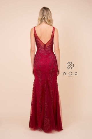 Long Formal Sleeveless Mermaid Prom Dress