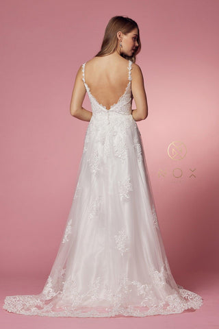 Long Lace Wedding Dress